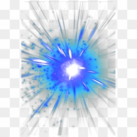 Ftestickers Explosion Blue Blueflames , Png Download - Splash Light, Transparent Png - blue flames png