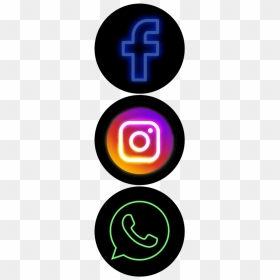 Whatsapp Facebook Instagram Png For Editing, Transparent Png - insta png