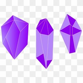 Triangle, HD Png Download - crystals png