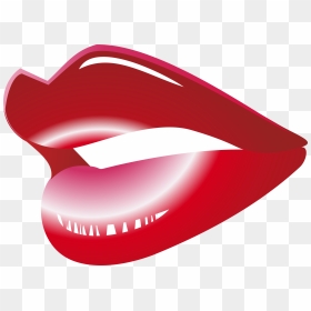 Red Mouth Png Clip Art - Clip Art, Transparent Png - red lips png