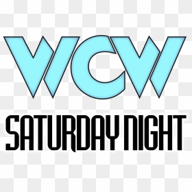 File - Wcwsaturdaynightlogo - Wcw Saturday Night Logo, HD Png Download - night png