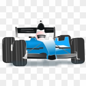 Free Vector Race Car Blue - Race Car Clip Art, HD Png Download - race car png