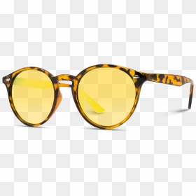 Reflection, HD Png Download - round glasses png