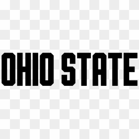 Ohio State Buckeyes - Ohio State Buckeyes Logo Text, HD Png Download - ohio state logo png