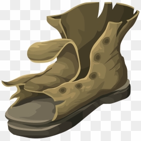 Old Shoes Clipart Png, Transparent Png - boot png