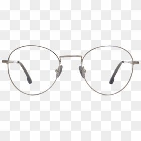 Men S Eyeglasses Prescription - Silver Round Eyeglasses For Men, HD Png Download - round glasses png
