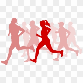 Running People Png, Transparent Png - people running png