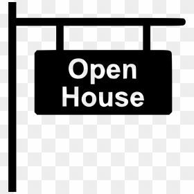 Open House Png - Sign, Transparent Png - open house png