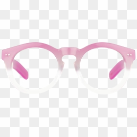 Plastic, HD Png Download - round glasses png