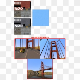 Click For Full Sized Image Golden Gate Bridge - Bridge, HD Png Download - golden gate bridge png