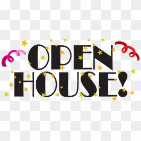 Open House Clip Art School - Free Image Open House, HD Png Download - open house png