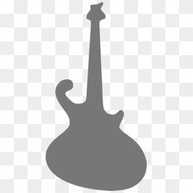 Silhouette Musique 04 Clip Arts - Bass Guitar, HD Png Download - guitar silhouette png