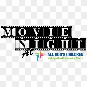 Agcmcc Movie Night - Graphic Design, HD Png Download - movie night png
