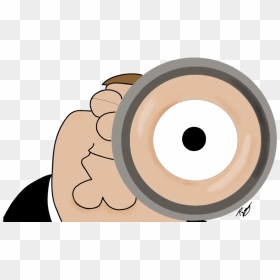 Is My Eye Big By Summersun25 - Peter Griffin Magnifier Gif, HD Png Download - magnifying glass.png