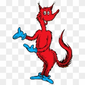 Library Of Buy Dr Seuss Transparent Copyright Png Files - Character Fox In Socks, Png Download - dr seuss png