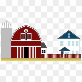 Red Barn Png, Transparent Png - barn png