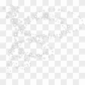 Free Png Transparent Snowflakes With Shining Effect - Drawing, Png Download - snowflakes falling png transparent