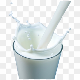 Pouring Milk In A Glass, HD Png Download - glass of milk png