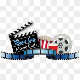 Vireo Clipart Movie Night - Movie Club Logo Png, Transparent Png - movie night png