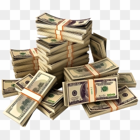 Transparent Background Money Stacks Png, Png Download - 100 dollar bill png
