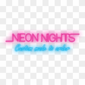 Neon Nights - Colorfulness, HD Png Download - neon lights png
