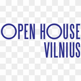 Open House Vilnius Logo Png, Transparent Png - open house png