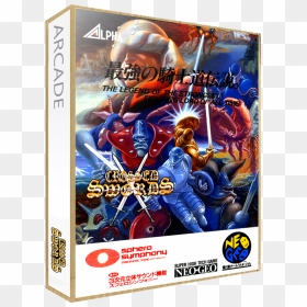 Crossed Swords - Crossed Swords Neo Geo Covers, HD Png Download - crossed swords png