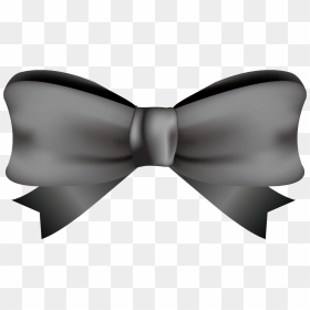 And Bowknot Shoelace Bow Black Knot Tie Clipart - Shoelace Knot, HD Png Download - black bow png