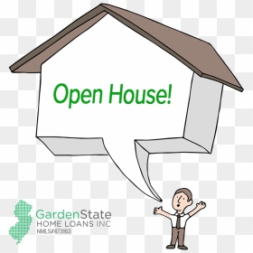 What"s An Open House - Cartoon, HD Png Download - open house png