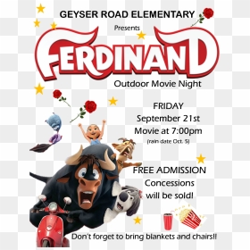 Join Us For A Movie Night Outside On The Lawn At Geyser, HD Png Download - movie night png