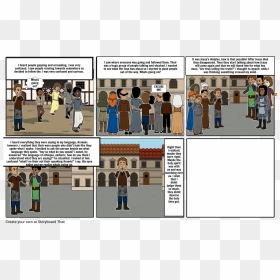 Cartoon, HD Png Download - people running png