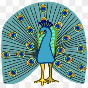 Peacock Clipart - Clip Art, HD Png Download - peacock png