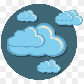 Storm Clouds Icon Clip Arts - Small Transparent Storm Cloud, HD Png Download - storm cloud png