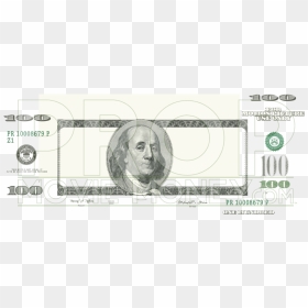 100 Dollar Bill , Png Download - 100 Dollar Bill, Transparent Png - 100 dollar bill png