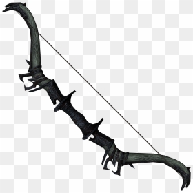 Elder Scrolls - Skyrim Nord Bow, HD Png Download - black bow png