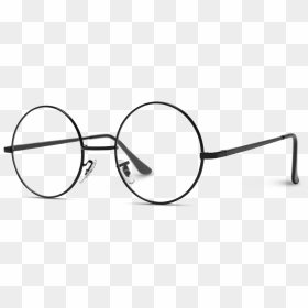 Round Glasses - Transparent Circle Glasses Png, Png Download - round glasses png