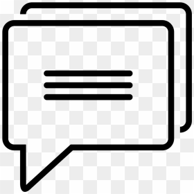 Message Icon Svg, HD Png Download - message icon png