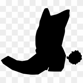 Cowboy Boot Clip Arts - Cowboy Boots Silhouette Png, Transparent Png - cowboy boot png