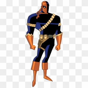Costume Drawing Deathstroke - Deathstroke Dc Animated Universe, HD Png Download - deathstroke png