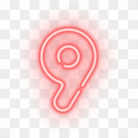 Neon Numbers Png, Transparent Png - number png