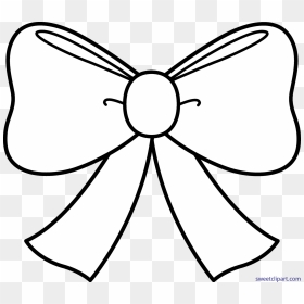 Clipart Bow Black And White - Jojo Bow Colouring Pages, HD Png Download - black bow png