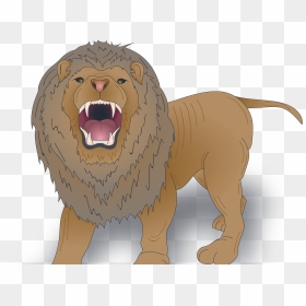 L Wekomplettschatten - Cat Yawns, HD Png Download - lion roar png