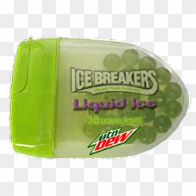Icebreakers, Liquid Ice, Mtn Dew - Do They Still Sell Ice Breakers Liquid Ice, HD Png Download - mtn dew png