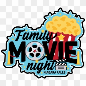 Family Movie Night Png, Transparent Png - movie night png