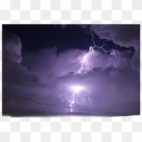 Lightning, HD Png Download - storm cloud png