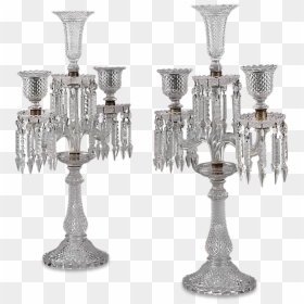 Baccarat Crystal Candelabra - Wine Glass, HD Png Download - crystal reed png