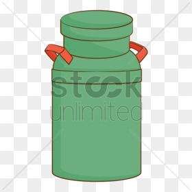 Milk Clipart Milk Container Food - Water Bottle, HD Png Download - glass of milk png