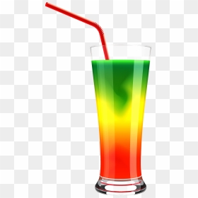 Wine Cocktail Juice Sea Breeze - Juice With Straw Png, Transparent Png - juice png