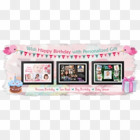 Collage, HD Png Download - birthday collage frame png