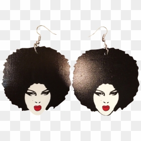 Transparent Red Lips Png - Earrings, Png Download - red lips png
